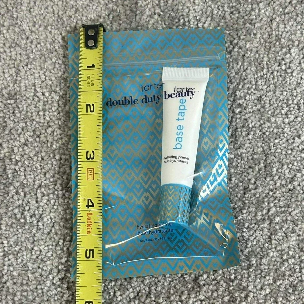 Tarte Base Tape Hydrating Primer Double Duty Beauty White Travel Size 7ml‎